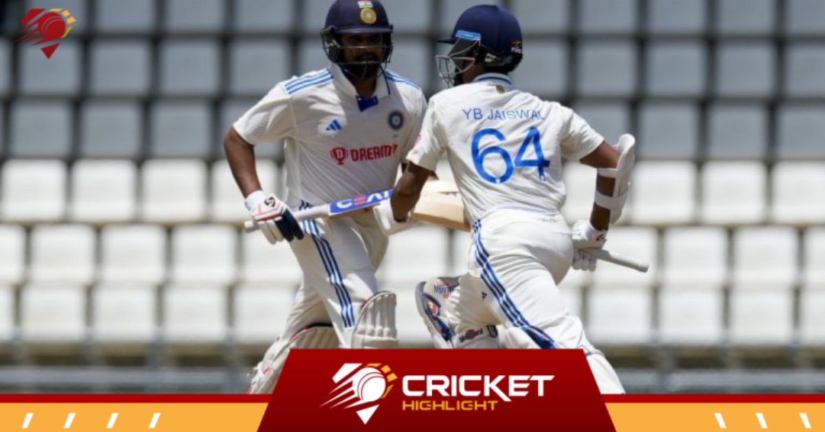 WI vs IND Test: रोहित-यशस्वी ने तोड़ा 25 साल पुराना रिकॉर्ड  