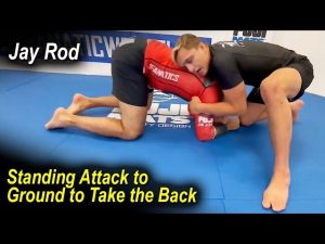 In BJJ, how to perform standing back takes? In BJJ, how to perform standing back takes?