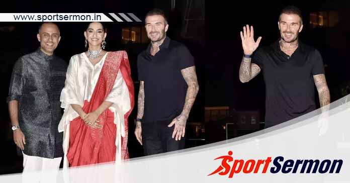 Sonam Kapoor hosts glam party for footballer David Beckham  