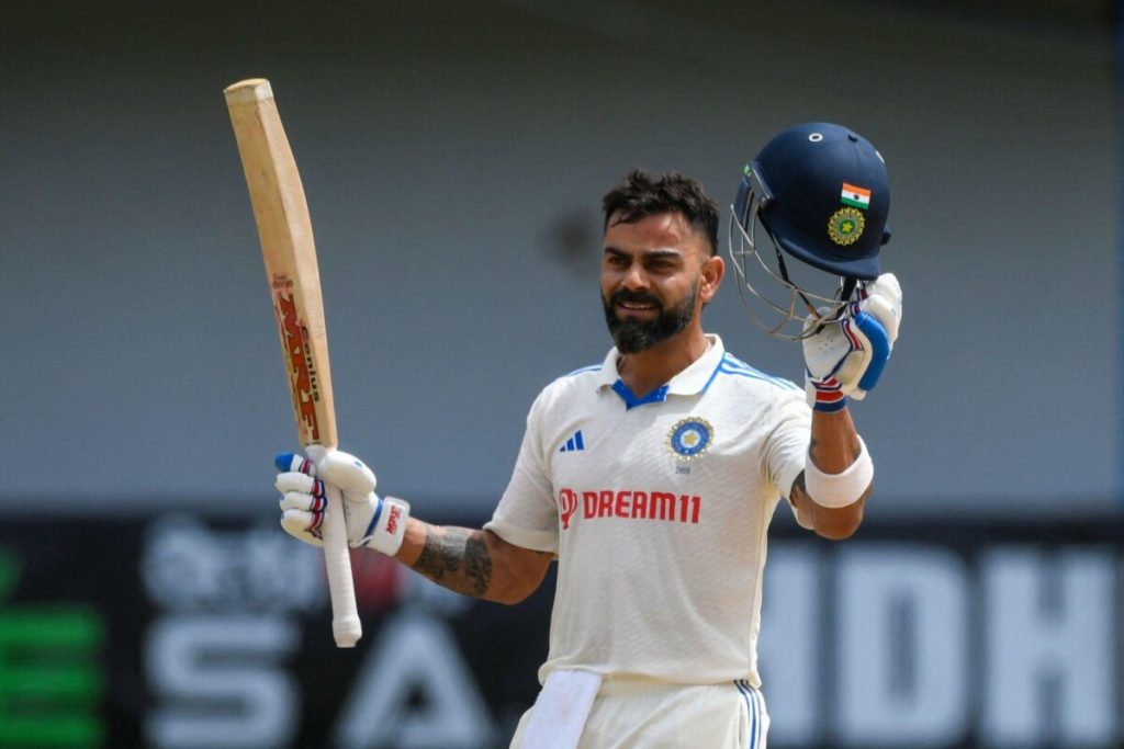 Virat Kohli's Century Sheds Equalling Record With Bradman  