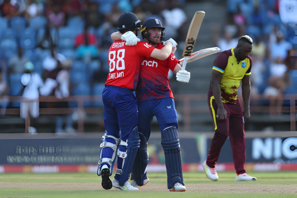 Brook Sparks World Cup Hope With Big Win Over West Indies Brook Sparks World Cup Hope With Big Win Over West Indies