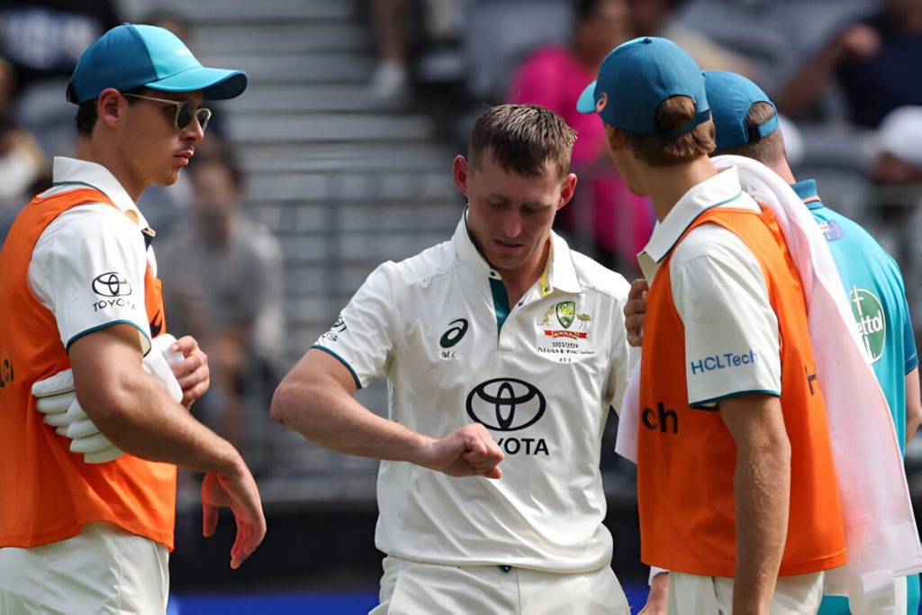 Labuschagne says broken finger not enough to stop him play  