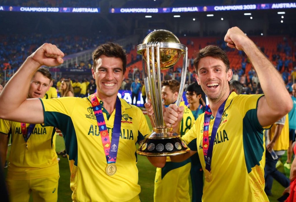 Marsh on Vexed World Cup Celebration : "I'll do it again" Marsh on Vexed World Cup Celebration : "I'll do it again"