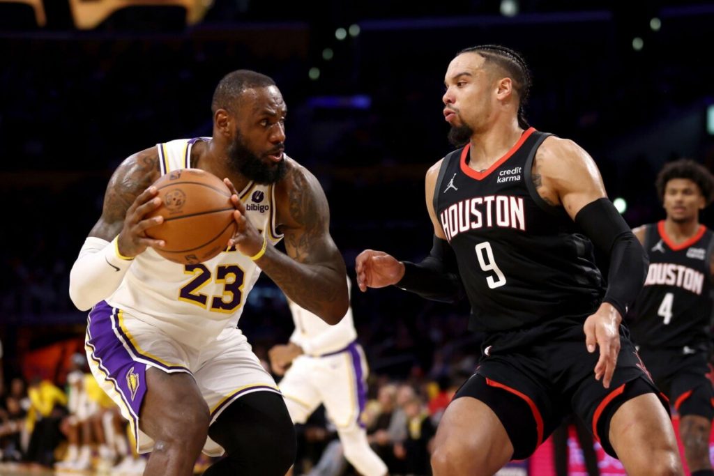 Dillon Brooks trolled after James scored 37 against Houston  
