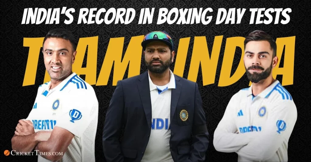 An Overview Of Boxing Day In Cricket | History & More  