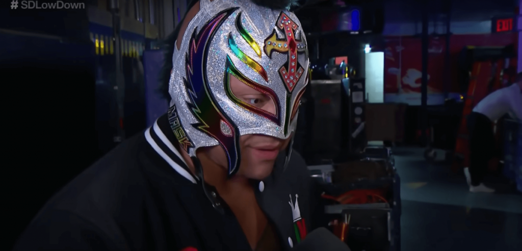 The New United States Champion Rey Mysterio breaks silence The New United States Champion Rey Mysterio breaks silence