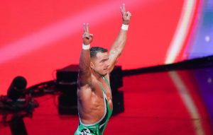 Kurt Angle on working with Gable as a "Heel" Kurt Angle on working with Gable as a "Heel"