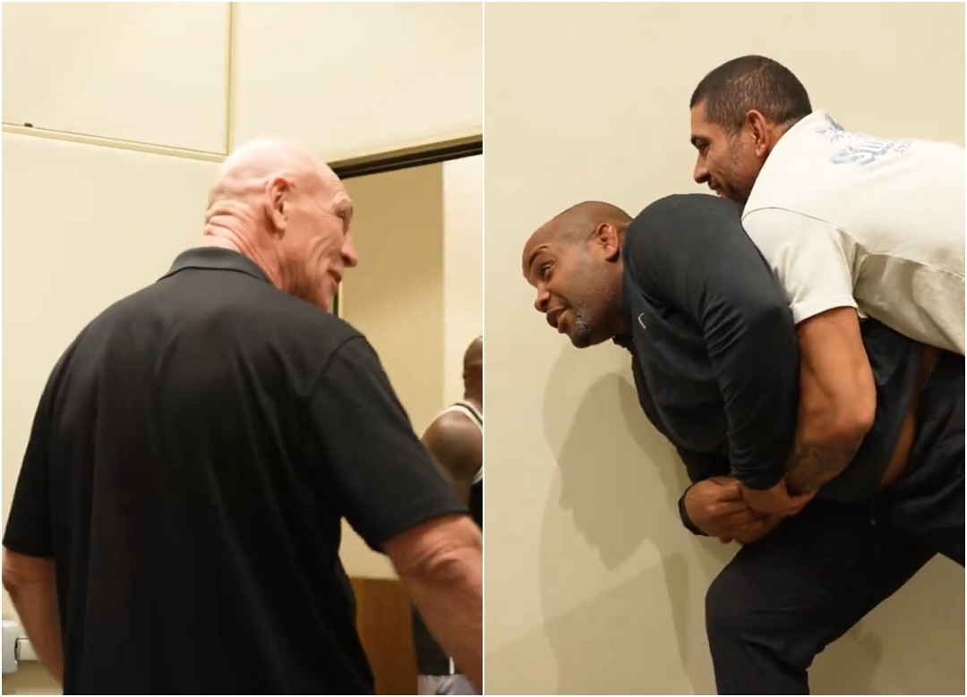 Watch How Alex Pereira Manhandles DC Before Being Stopped by Security  