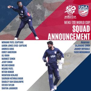 भारतीयों से भरी है गोरो की टीम, देखें T20 World Cup में USA की बवाल टीम  