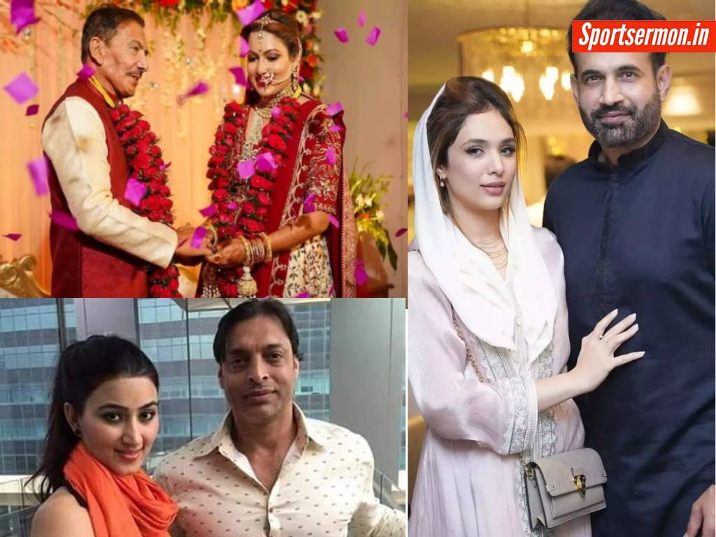 किसी क्रिकेटर्स ने 28 तो किसी ने 18 साल छोटी लड़की से की शादी, देखें तस्वीर  