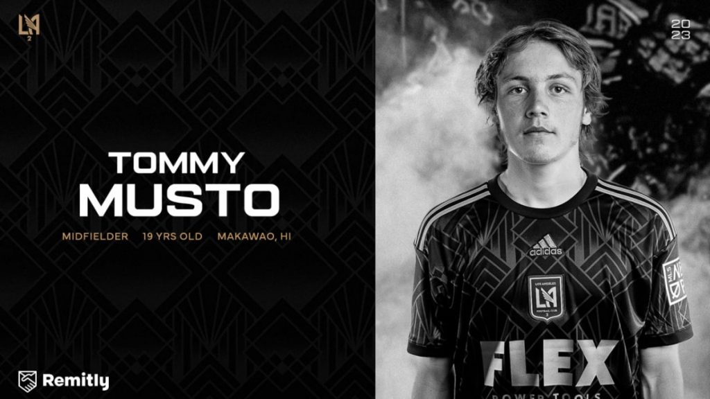 LAFC Unveils Rising Star: Tommy Musto Signs Midfield Deal LAFC Unveils Rising Star: Tommy Musto Signs Midfield Deal