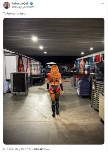 Becky Lynch hints at a long break from WWE via cryptic post  