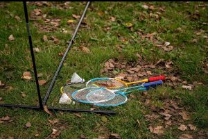 How to Set Up Your Own Backyard Badminton Court This Summer!  