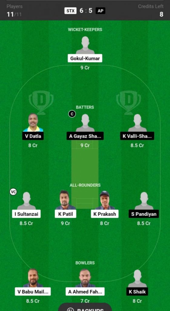 Stack CC XI and AP XI Prediction, STX vs AP Preview, KCC T20 Cup 2024  