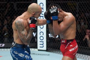 Abdelaziz's one word reaction to Jose Aldo's comeback win  