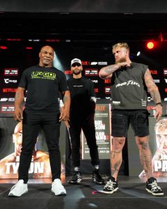 Tyson and Paul Trade Verbal Jabs in Heated Press Conference  