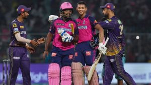 RR vs KKR Dream11 Prediction: फॉर्म, पिच, टॉप पिक्स और विजेता भविष्यवाणी RR vs KKR Dream11 Prediction: फॉर्म, पिच, टॉप पिक्स और विजेता भविष्यवाणी