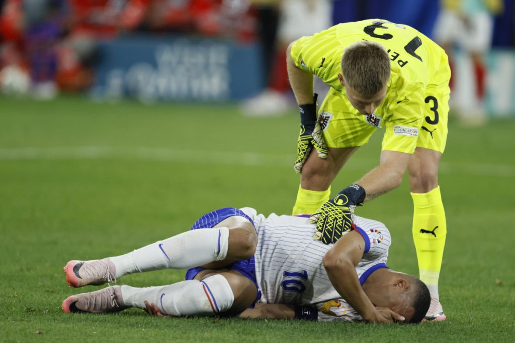 Kylian Mbappe responds after breaking his nose fears of early Euro 2024 exit Kylian Mbappe responds after breaking his nose fears of early Euro 2024 exit