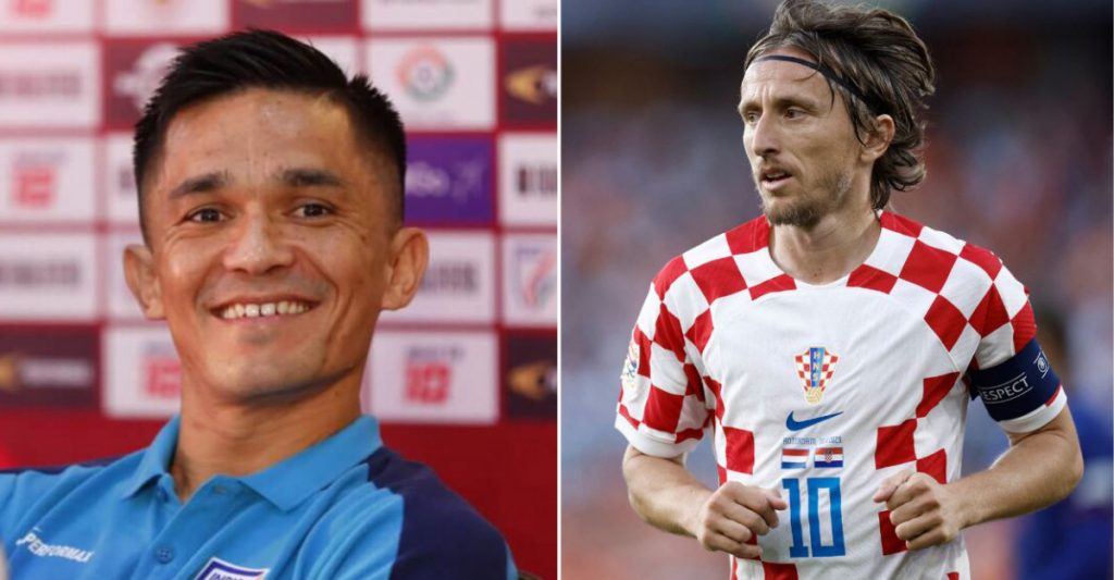 You are a Legend- Real Madrid's Luka Modric praises India Captain Sunil Chhetri You are a Legend- Real Madrid's Luka Modric praises India Captain Sunil Chhetri