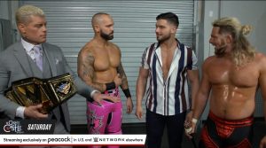 Cody Rhodes takes a dig at AEW during appearance on NXT  