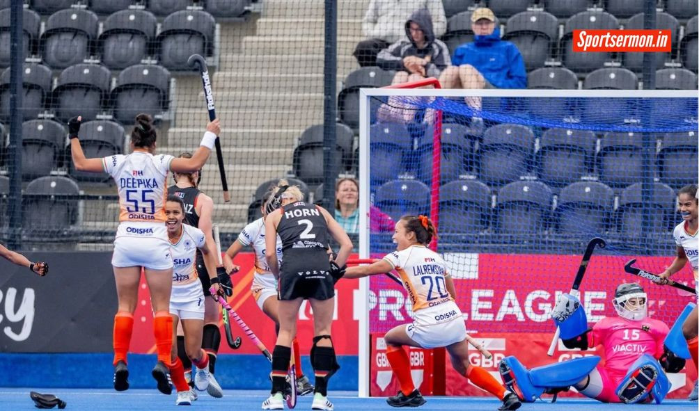 FIH Pro League 2023/24 : भारतीय महिला हॉकी टीम जर्मनी से 1-3 से हार गई  