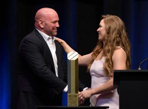 Dana White explains why it was impossible for Ronda Rousey to grow as a fighter  