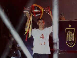 UEFA Investigates Spain's Morata and Rodri for Gibraltar Chant UEFA Investigates Spain's Morata and Rodri for Gibraltar Chant