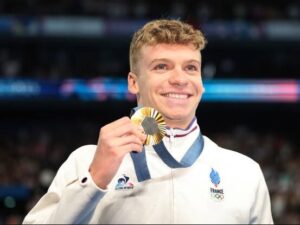 Leon Marchand Ends 12 Years Draught to Bring Gold in Swimming for France  