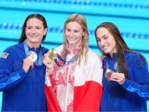 Teenage in Tears After Winning Silver Medal at Paris Olympics  