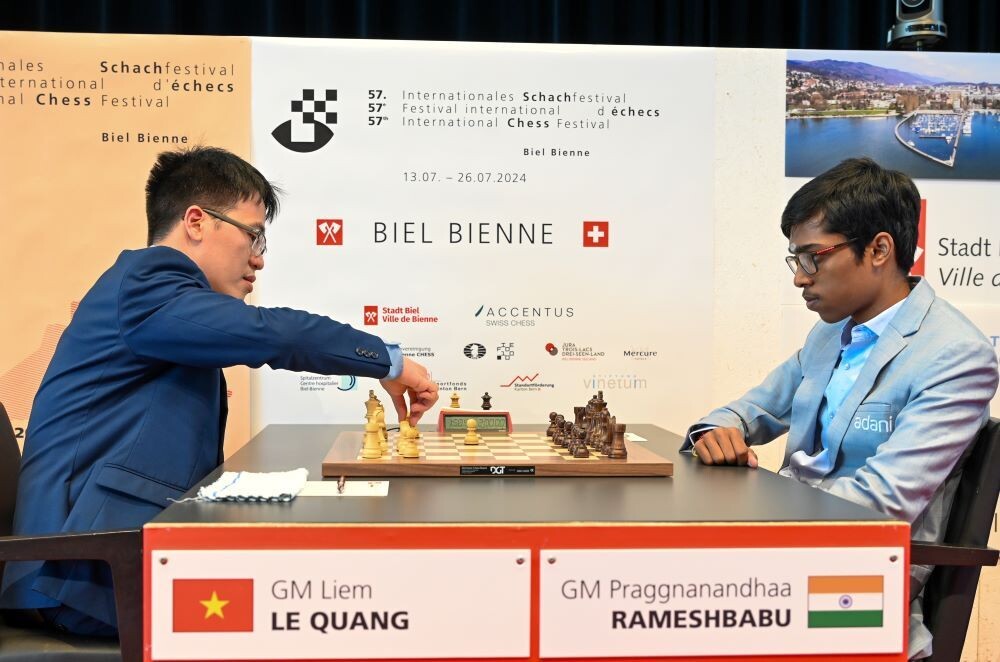 57th Biel GMT के राउंड 2 में वैशाली ने डोनचेंको को हराया, हासिल की बढ़त  