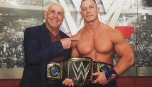 “If they do it..." - Ric Flair on John Cena breaking his World title record  