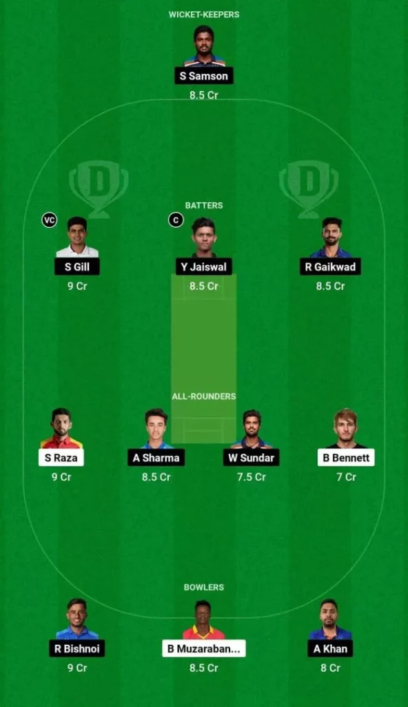 ZIM vs IND: कमाना है पैसा? तो ऐसे बनाएं Dream11 Team, इन्हें चुने टीम का कप्तान  