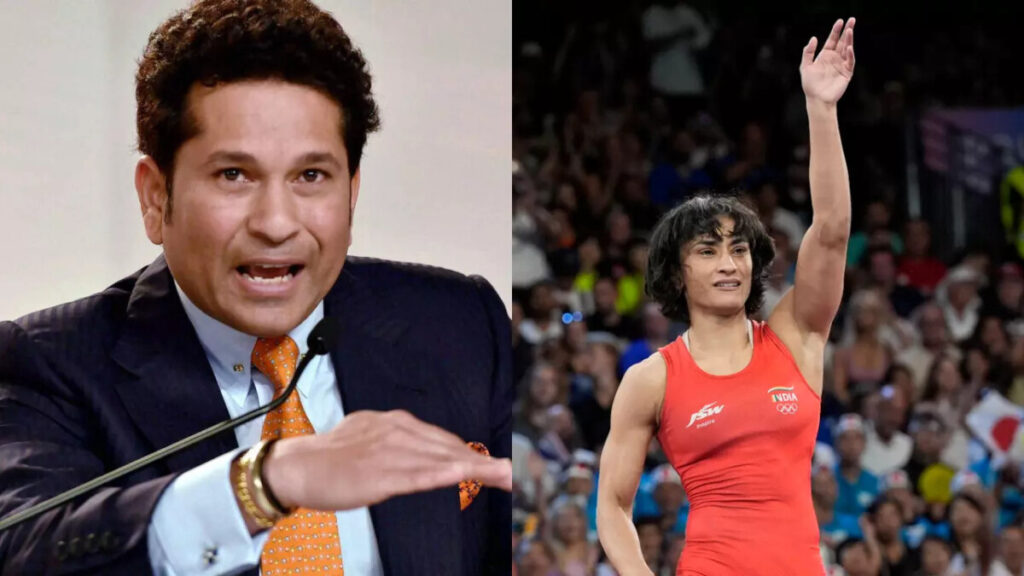 Vinesh के सपोर्ट में Sachin, नियमों में ढूंढी गलती, बोले- ये क्या बकवास...  