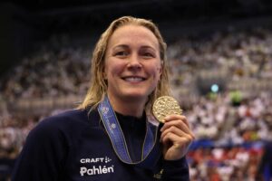 Swedish Swimmer Surprised to Win Gold Medal When She Didn't Want to Swim  