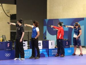 Manu Bhaker Falls Short of Historic Three-peat  