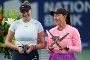 Jessica Pegula beats Amanda Anisimova to claim 2nd National Bank Open title  