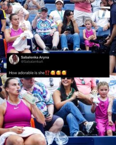 Aryna Sabalenka Shares Heartwarming Moment with Young Fan at US Open 2024 Aryna Sabalenka Shares Heartwarming Moment with Young Fan at US Open 2024