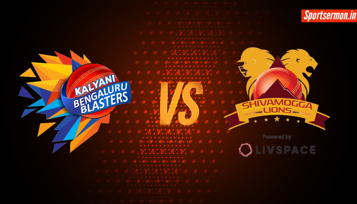 BB vs SL Live Score, Bengaluru Blasters vs Shivamogga Lions Prediction, Game 28  