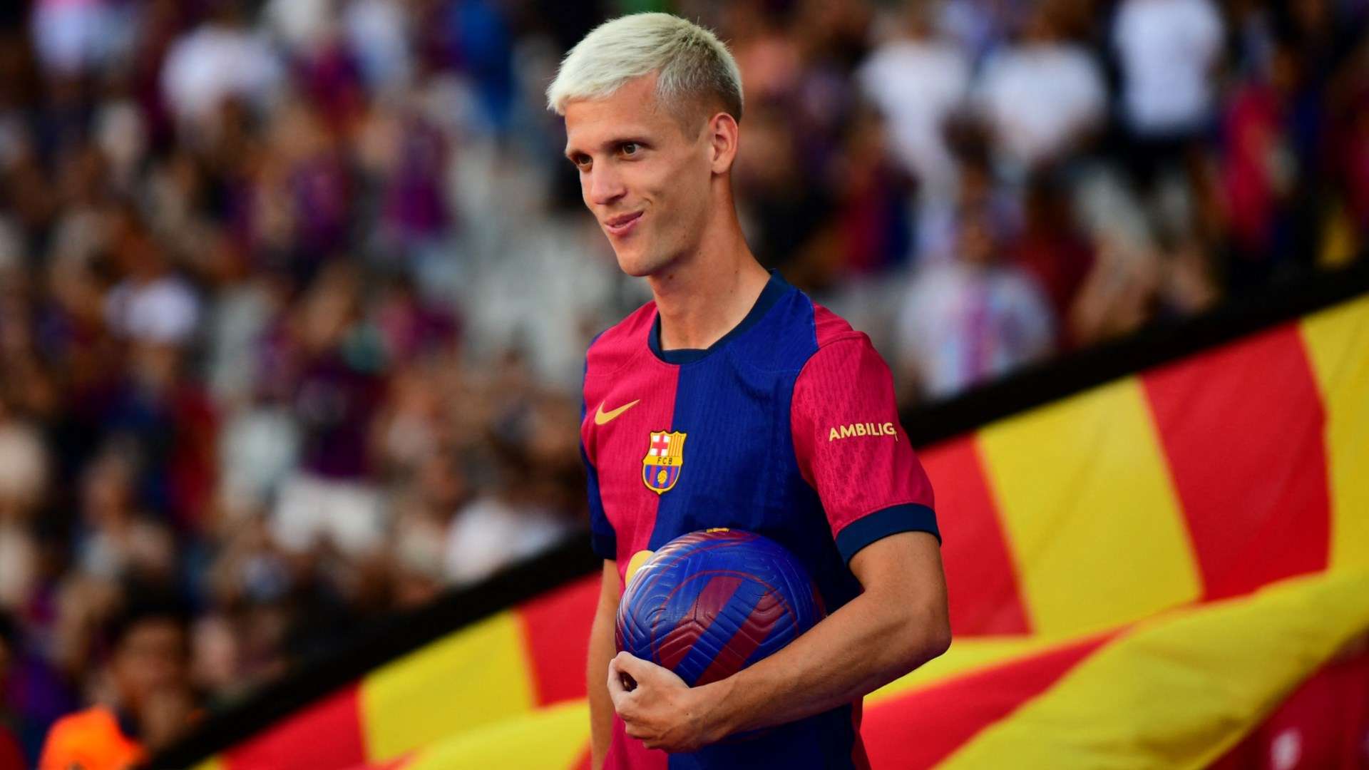 Barcelona include Olmo in squad for Athletic Club clash  