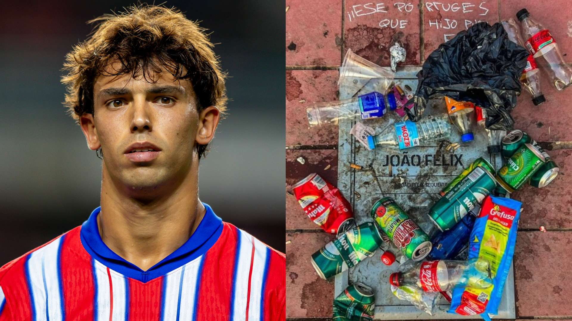 Felix plaque vandalised AGAIN following Chelsea transfer  