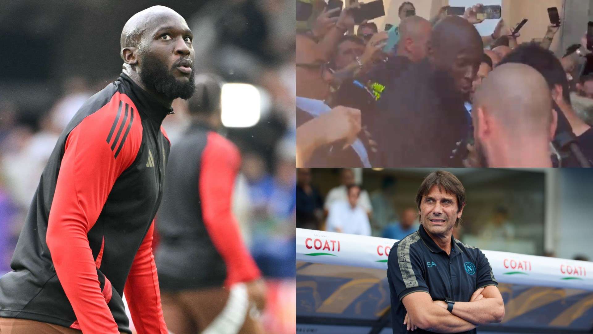 📽️ | Lukaku helps fallen fan after being mobbed at Napoli  