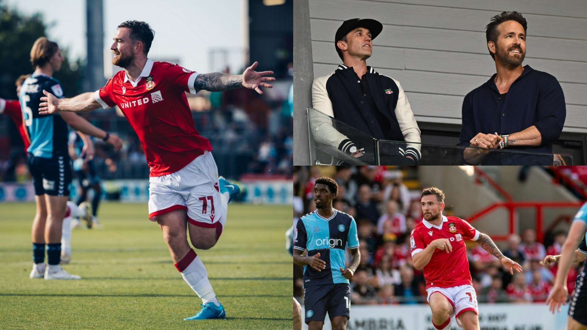 📽️ | Wrexham's Marriott scores outrageous volley  