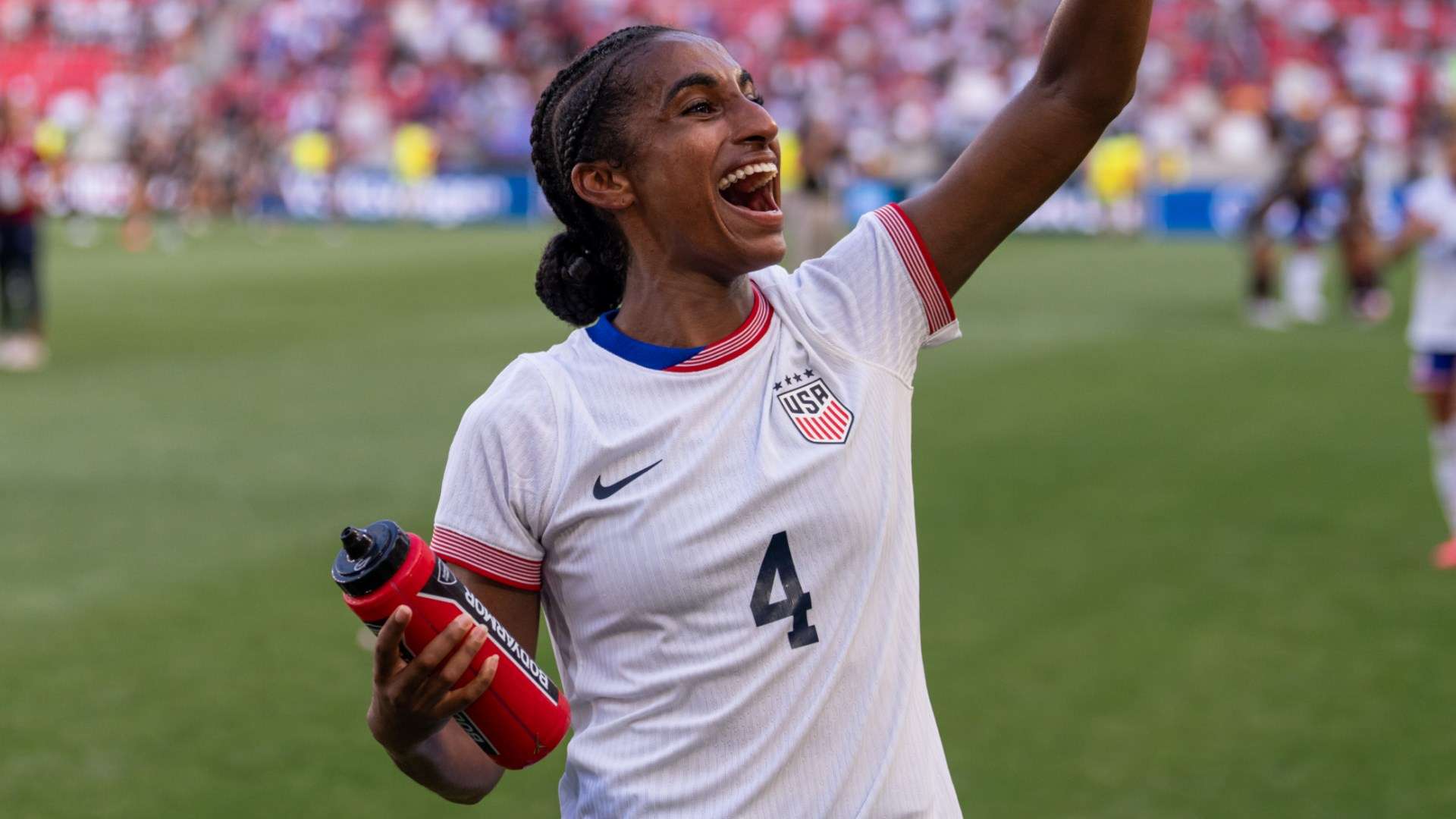 Hayes heaps praise on 'unbelievable' Girma as USWNT make Olympics final  