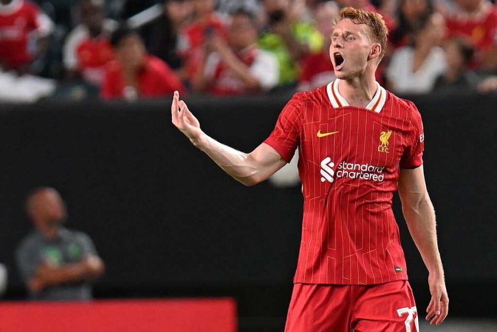 Sepp van den Berg has completed £25m move from Liverpool to Brentford  