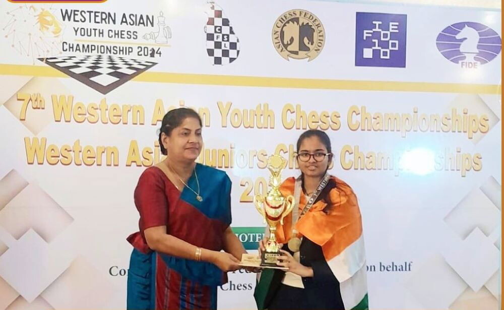 Western Asian Chess Championships में भारत के शूरवीरों का जलवा, जीते 6 पदक Western Asian Chess Championships में भारत के शूरवीरों का जलवा, जीते 6 पदक