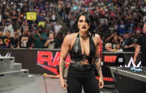 Rhea Ripley seen kissing a security personnel at Raw on unseen footage  