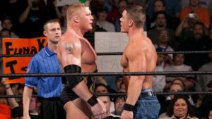 John Cena praises former rival Brock Lesnar amid his hiatus from WWE  