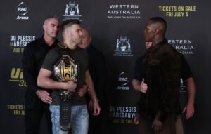 Dricus Du Plessis criticizes Islam Makhachev's desire to move up in division  