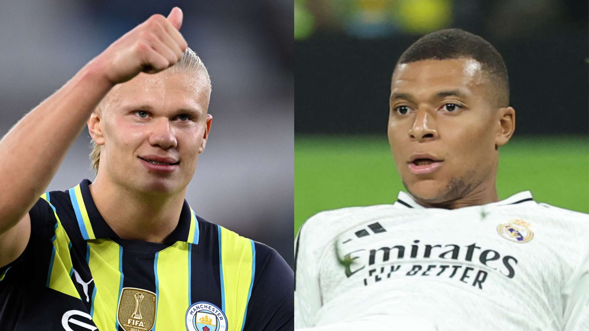 Haaland named 'world's best striker' ahead of Mbappe  