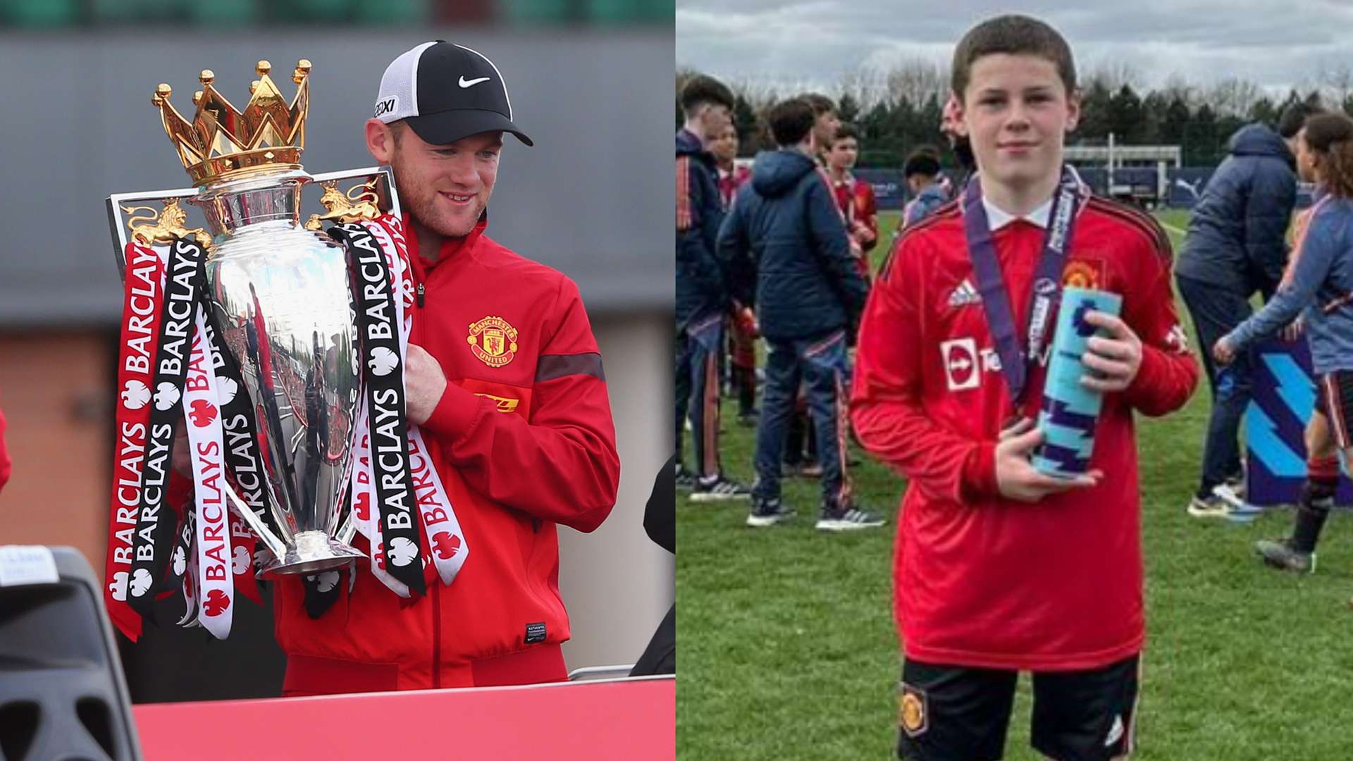 How Kai Rooney responds to ‘as good as your dad?’ questions  